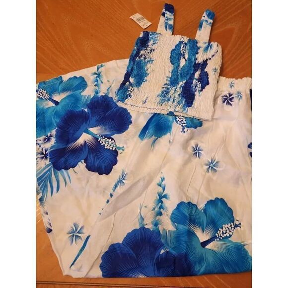 WIDE LEG 2 PIECE FLORAL SET ONE SIZE FITS MOST - Picture 1 of 3